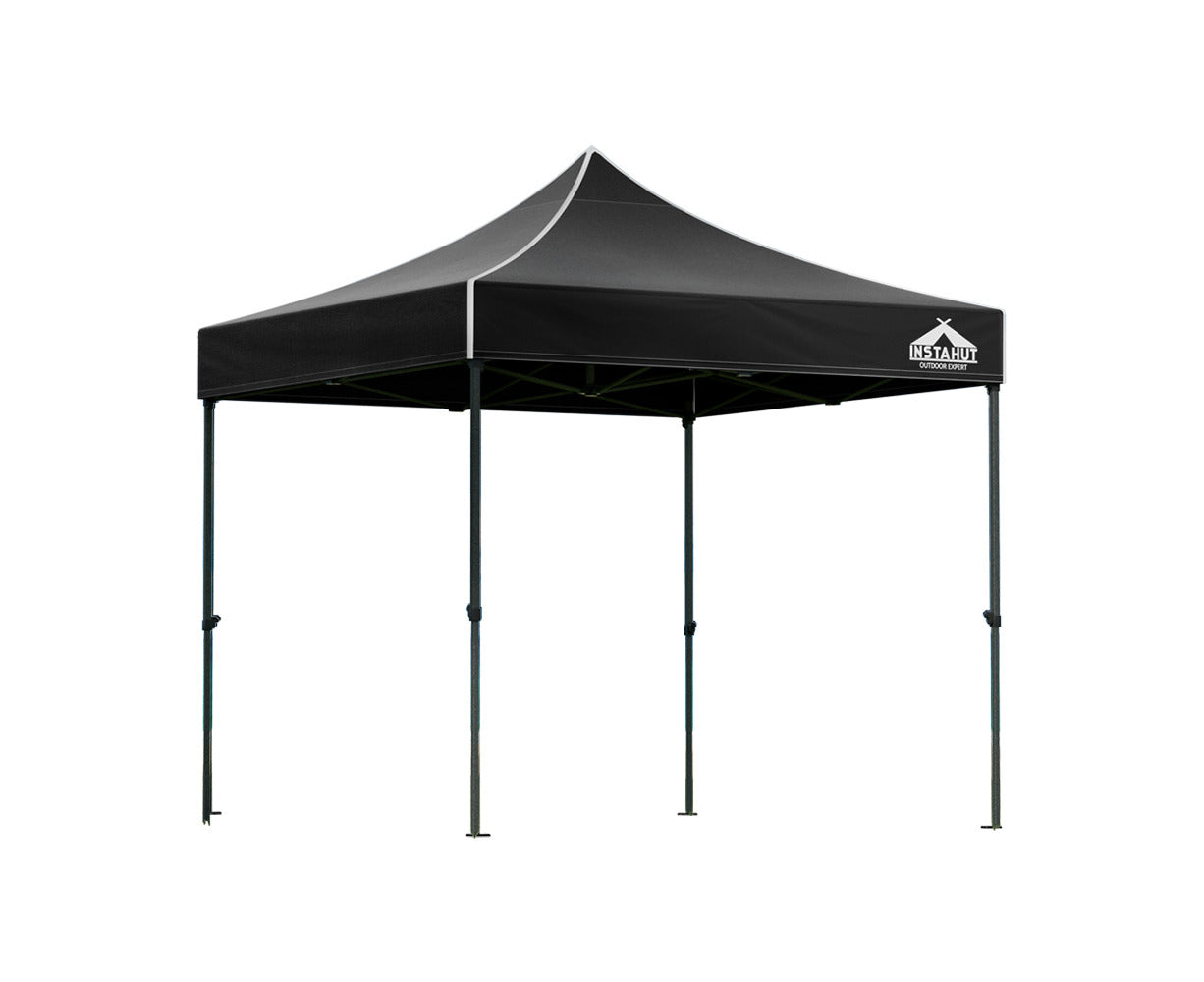 Gazebo Pop up Marquee 3X3M Folding Tent Wedding Outdoor Camping Canopy Gazebos Shade Black